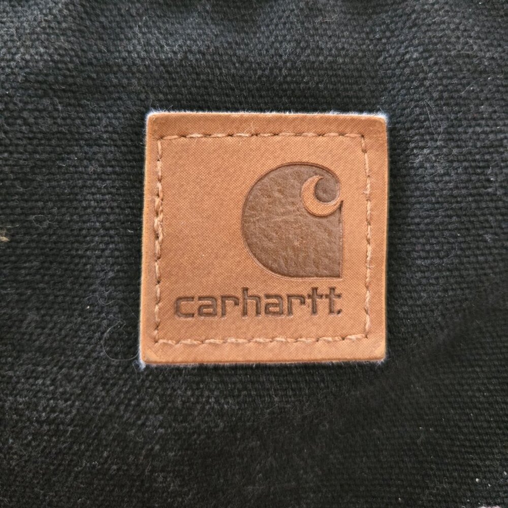 Vintage Carhartt J97 BLK Detroit Jacket XL Blanket Lined Distressed Workwear Fad